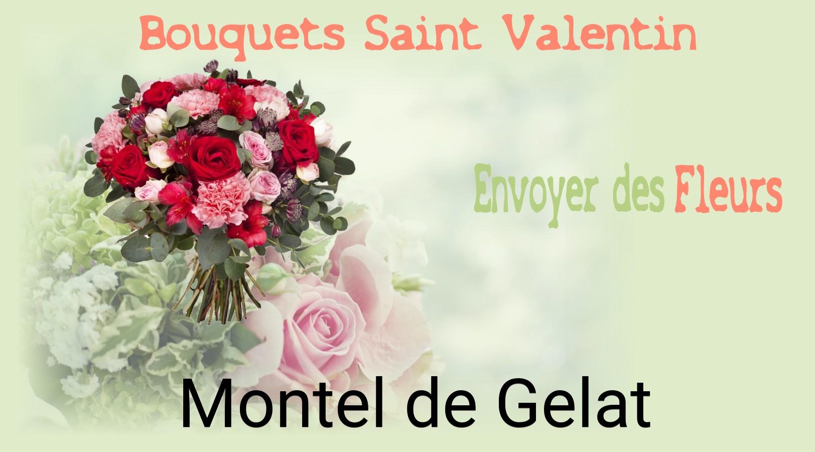Roses de Saint-Valentin livrées à Montel-de-Gelat