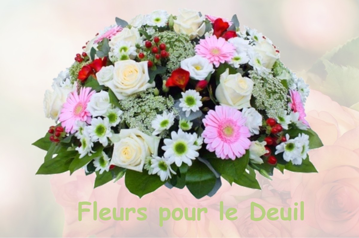 fleurs deuil MONTEL-DE-GELAT